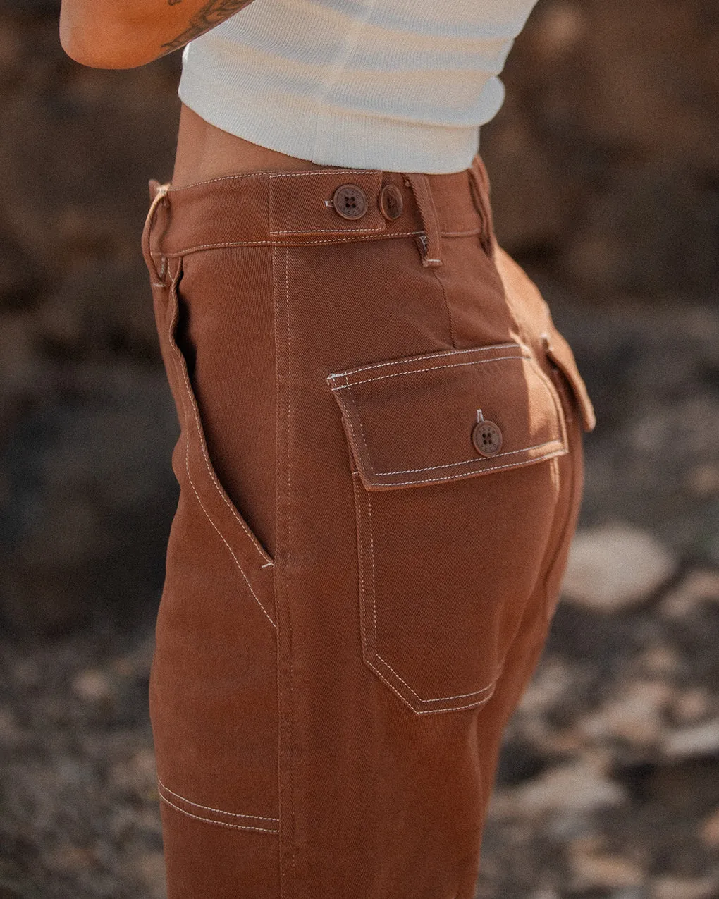 304 Service Fatigue Pants - Rust