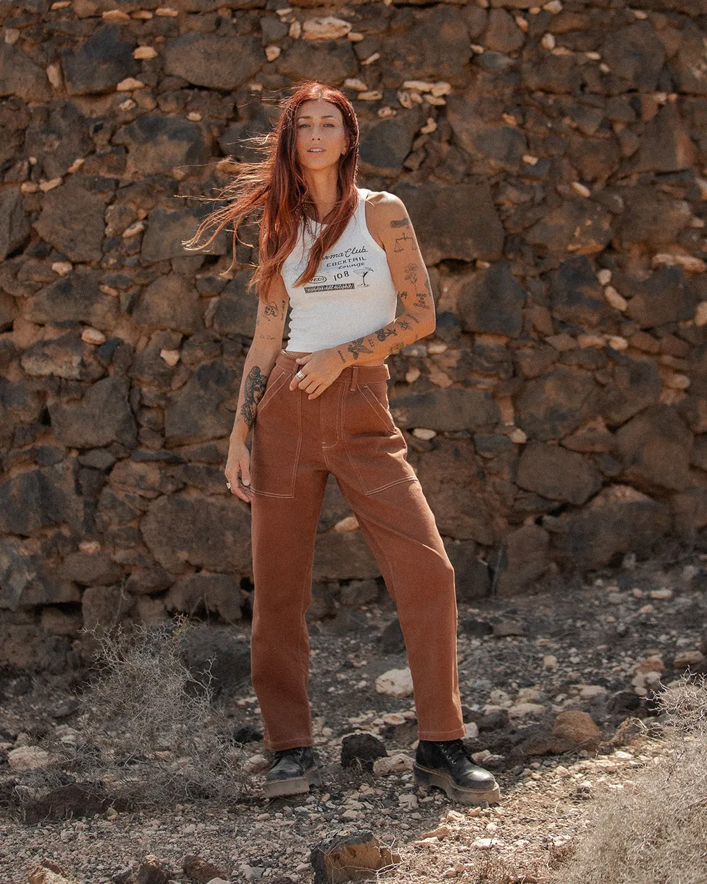 304 Service Fatigue Pants - Rust