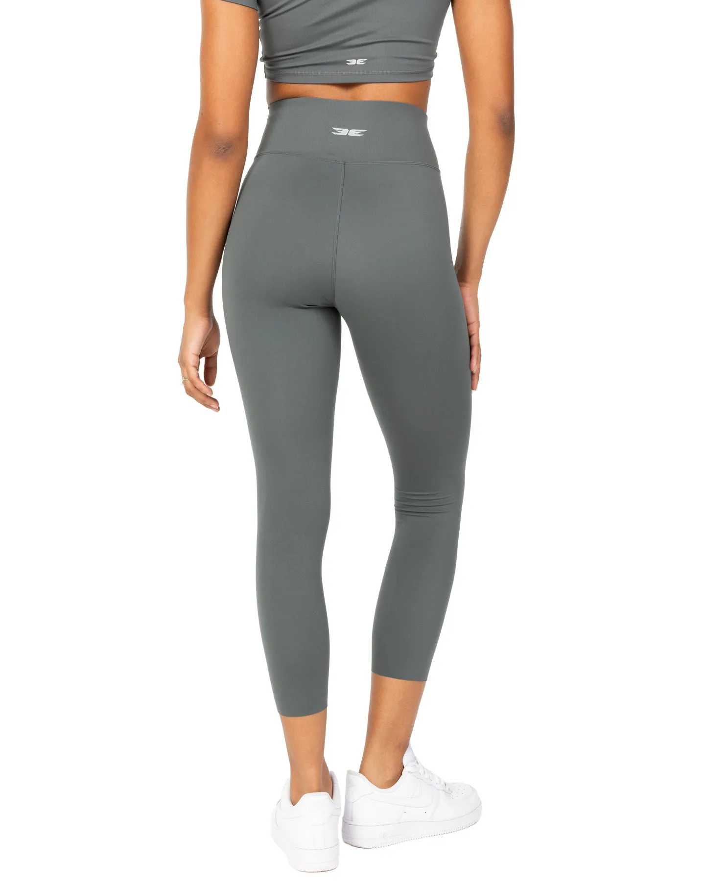 7/8 Aura Bonded Leggings - Cloud Grey