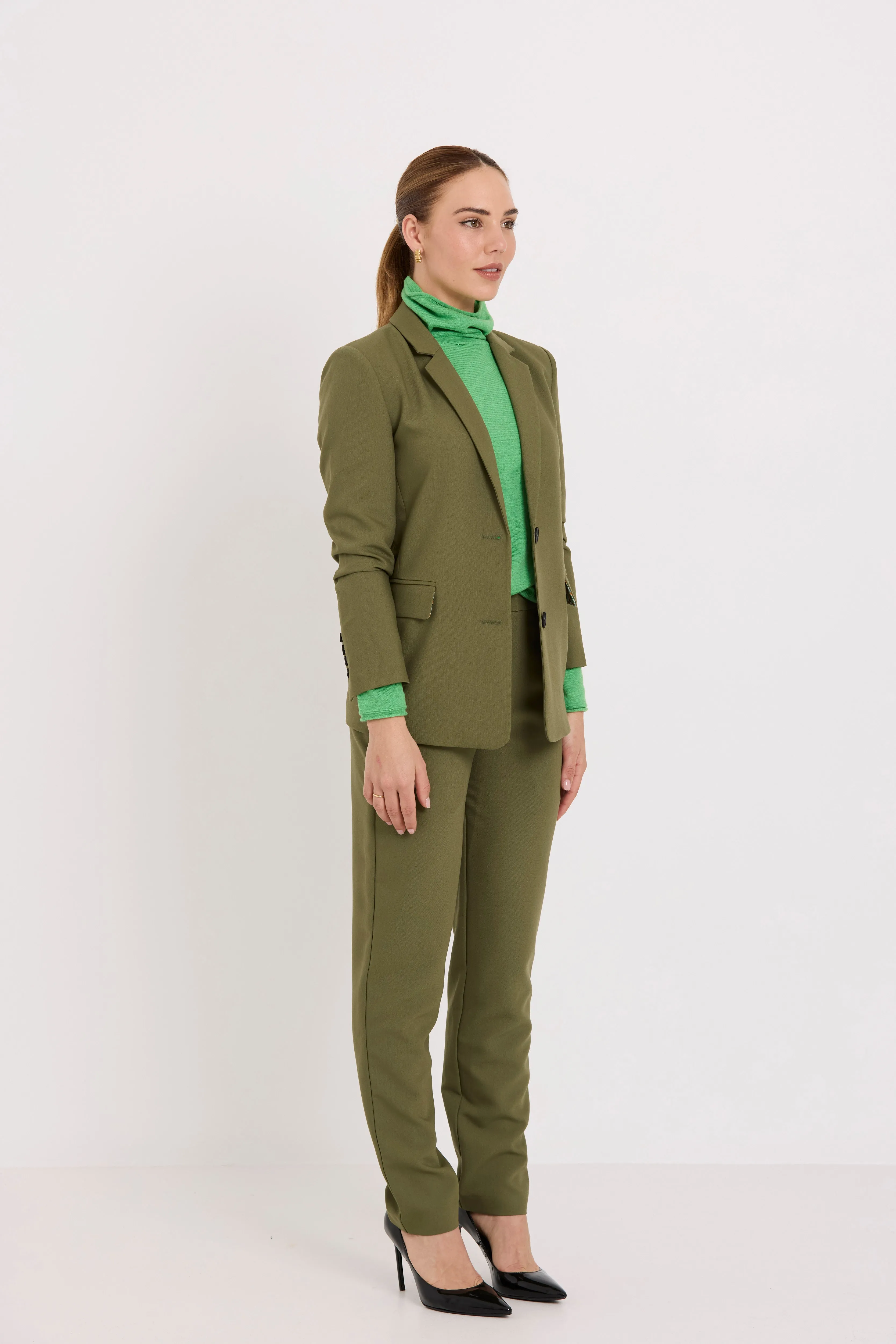 88 Pants | Olive Suiting