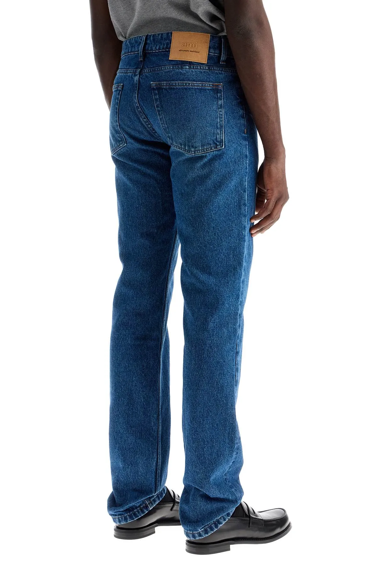 AMI ALEXANDRE MATIUSSI cigarette-style jeans