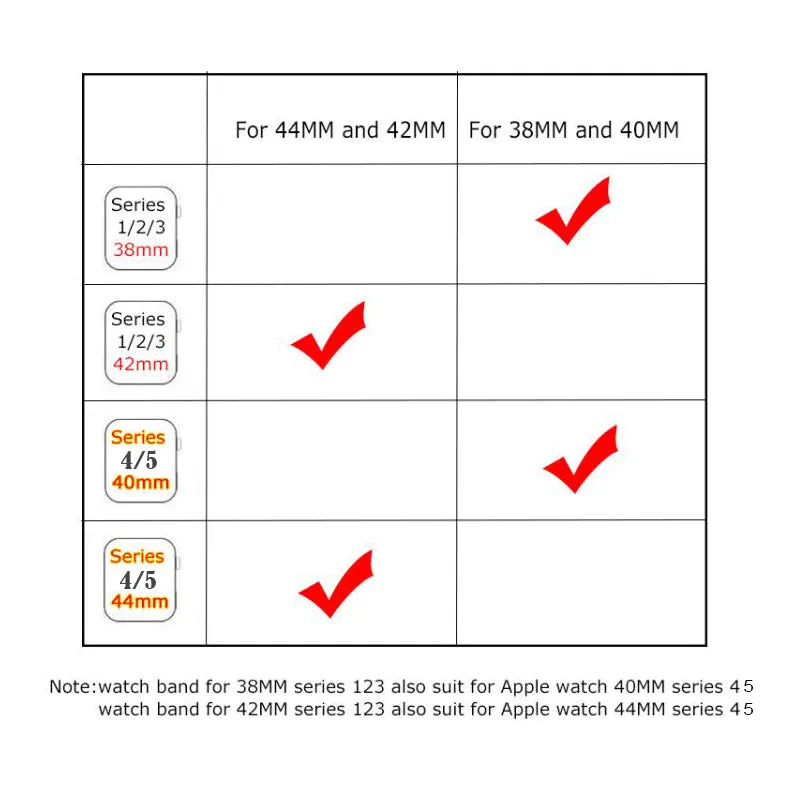 Apple Watchband Series 1 2 3 4 5