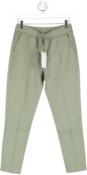 ARNE Sage Green Jersey Slim Fit Joggers BNWT  UK 10 Short