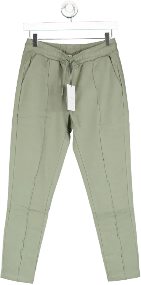 ARNE Sage Green Jersey Slim Fit Joggers BNWT  UK 10 Short