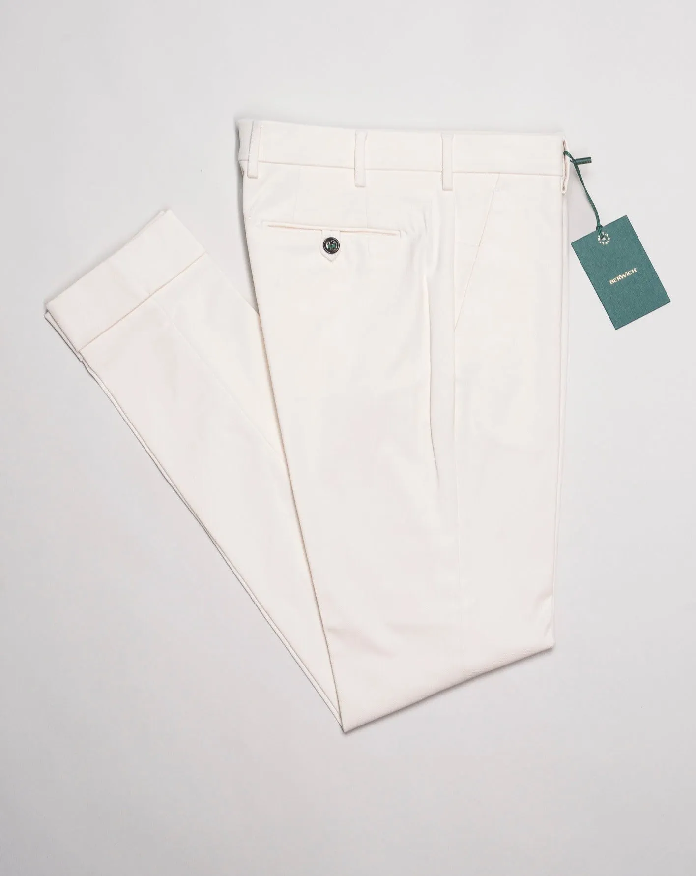 Berwich Morello Chinos / White