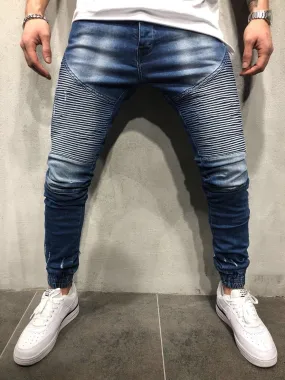 Biker Jogger Jeans A30 Streetwear Denim Jeans