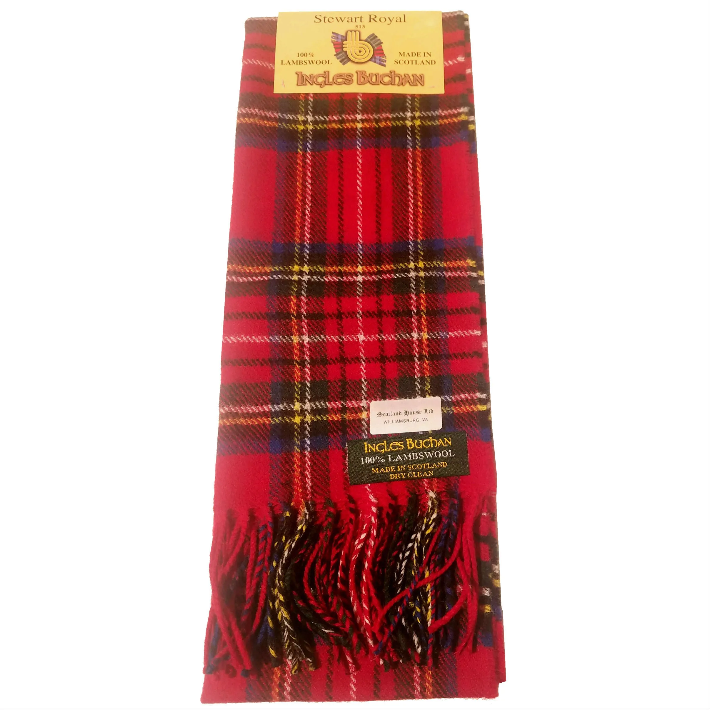 Brushed Wool Tartan Scarves [45 Tartans]