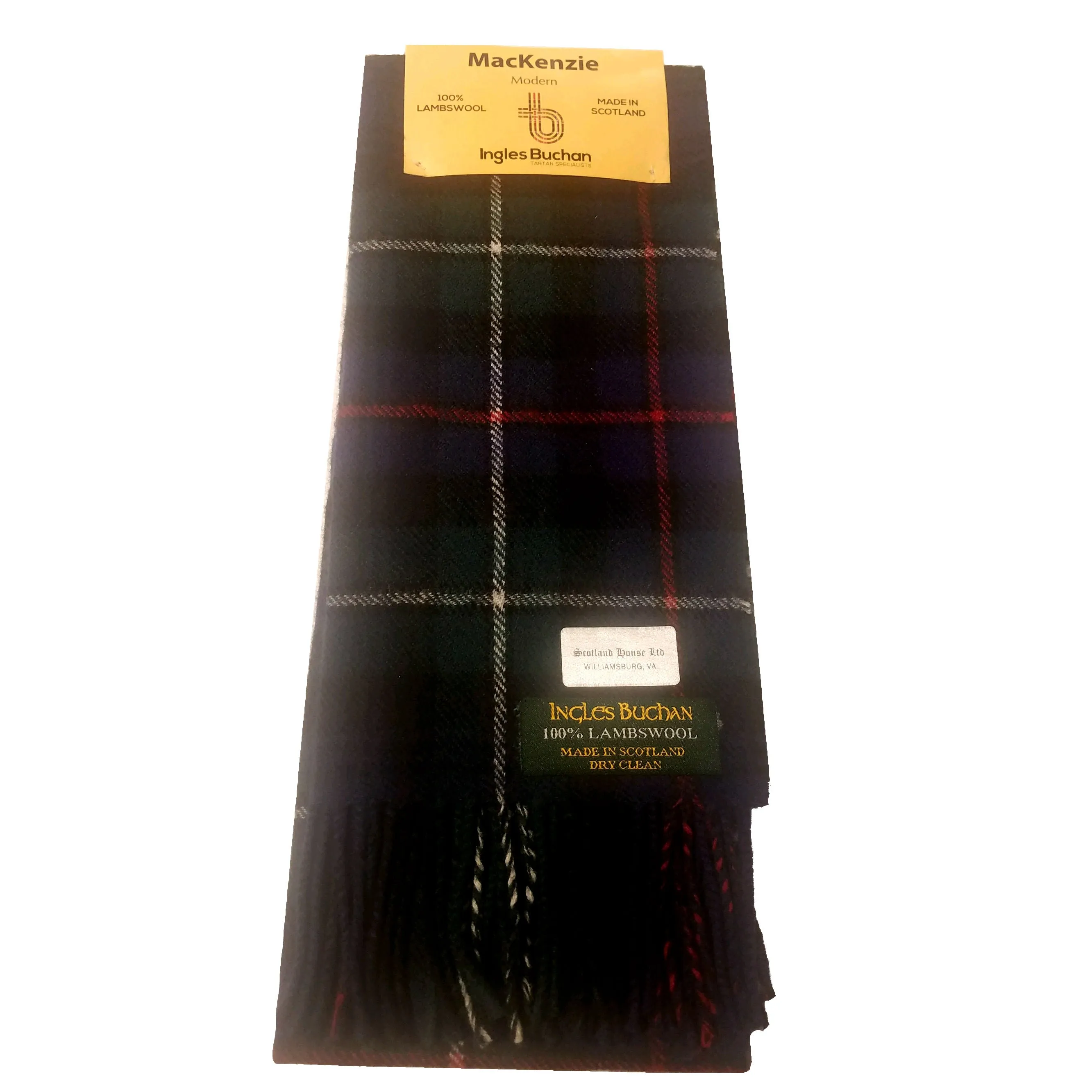 Brushed Wool Tartan Scarves [45 Tartans]