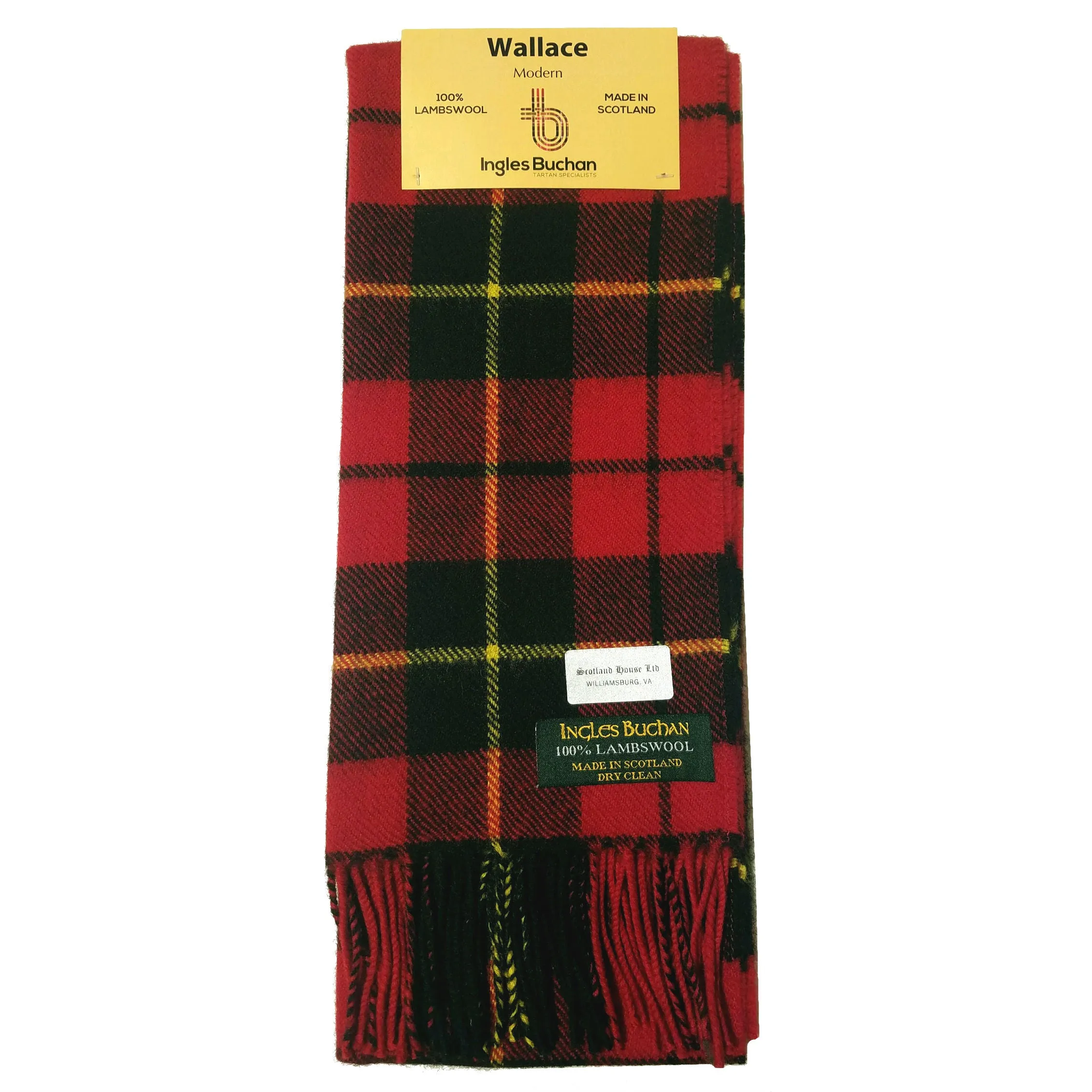 Brushed Wool Tartan Scarves [45 Tartans]