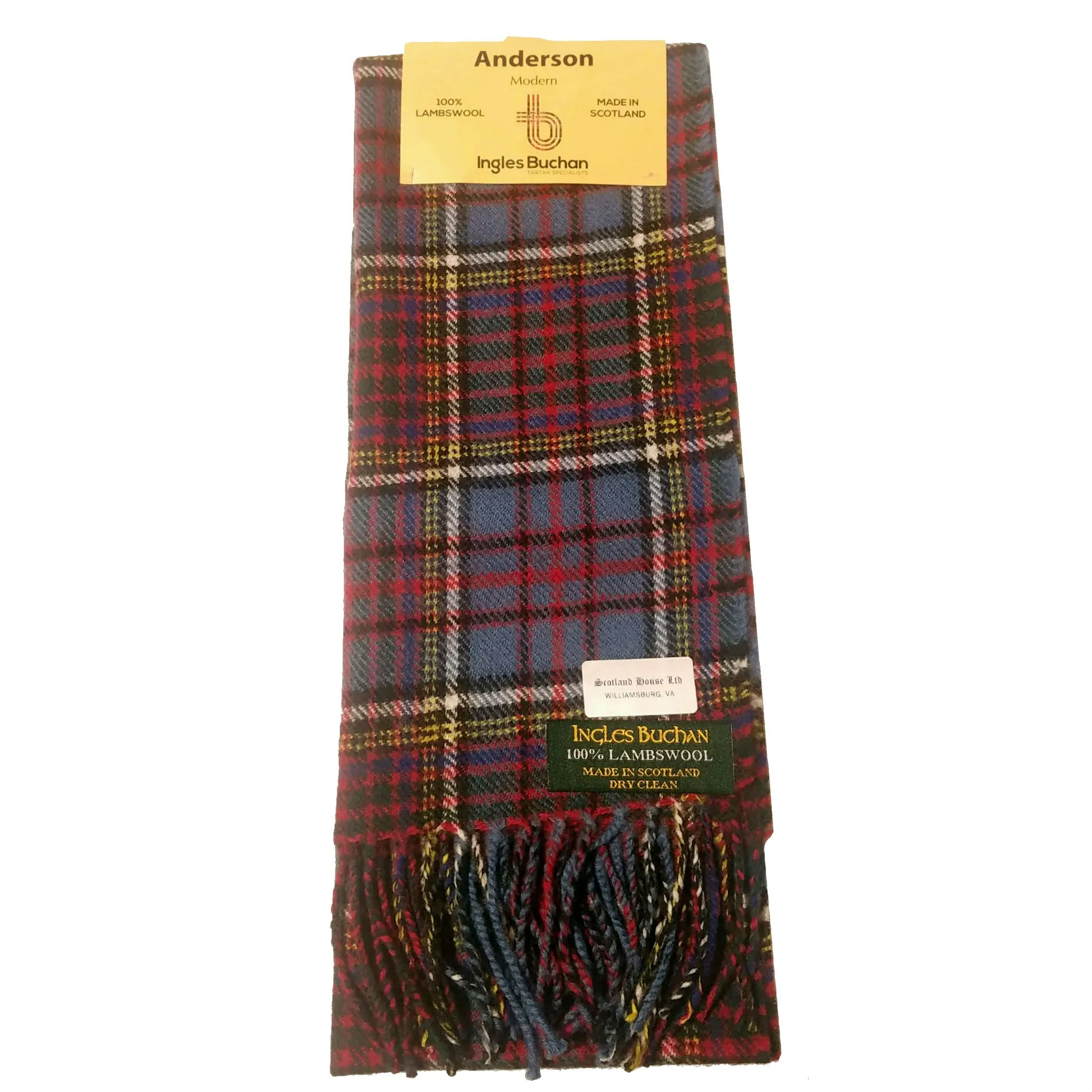 Brushed Wool Tartan Scarves [45 Tartans]