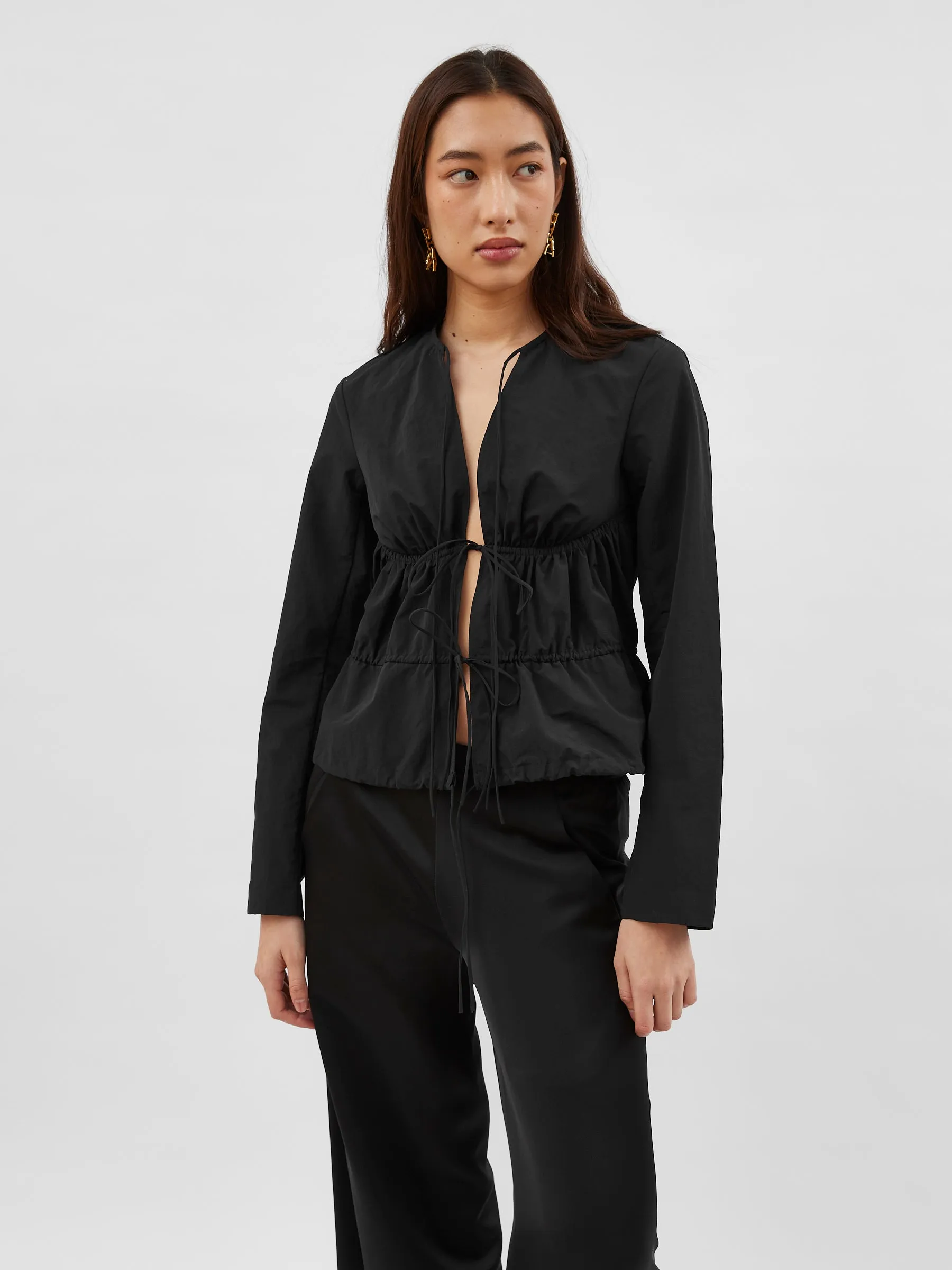 Calero Tie Front Top