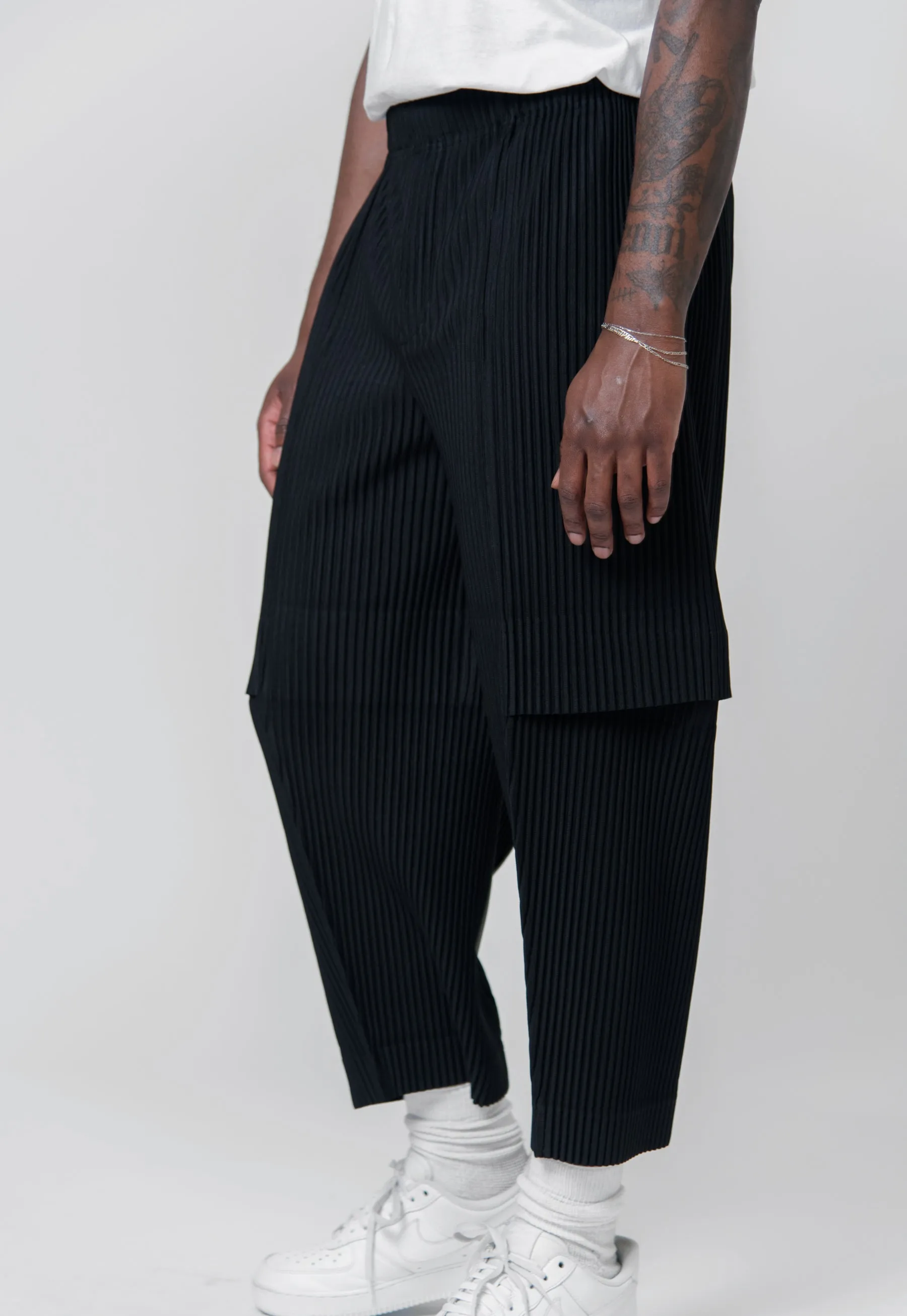 Cargo Pleated Trouser Black JF175-15