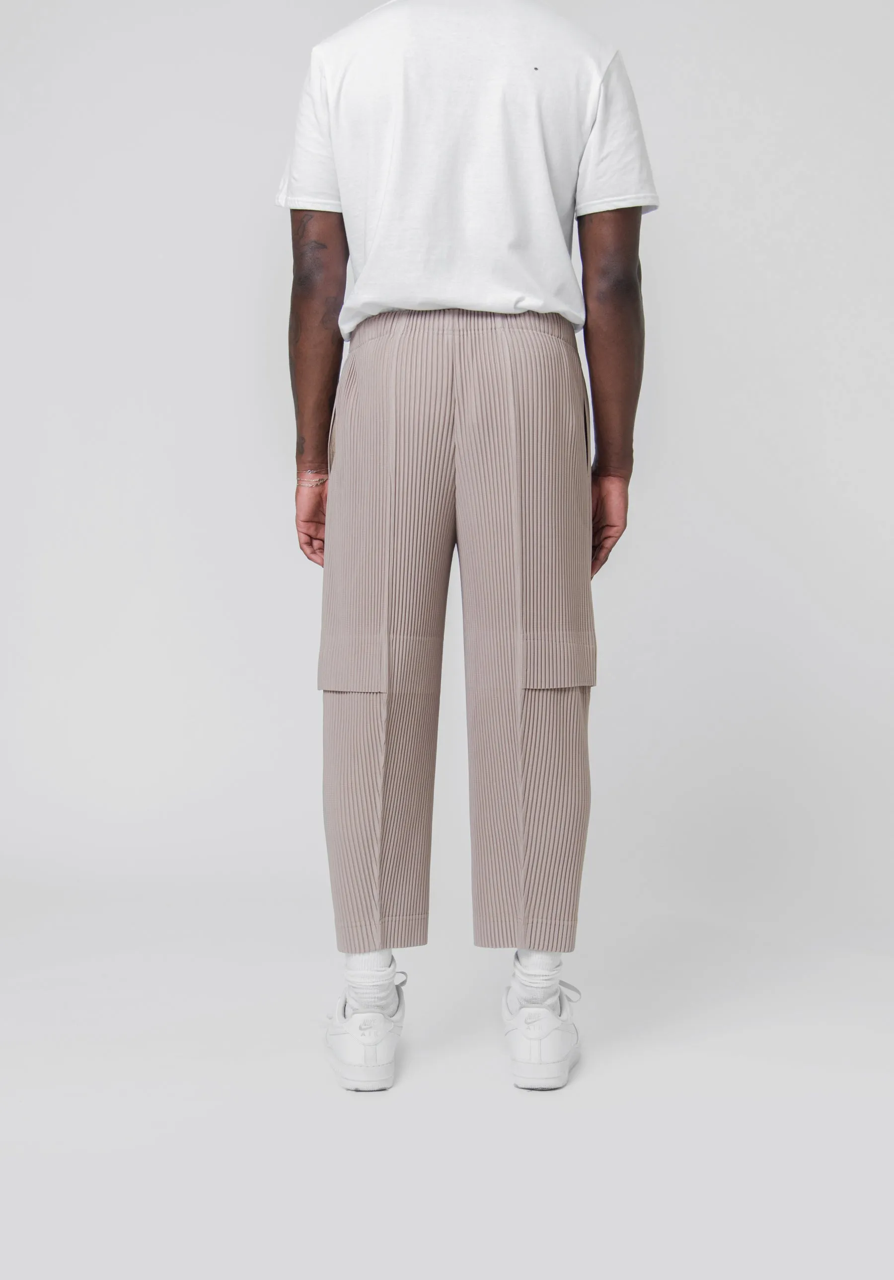 Cargo Pleated Trouser Sand Beige JF175-41