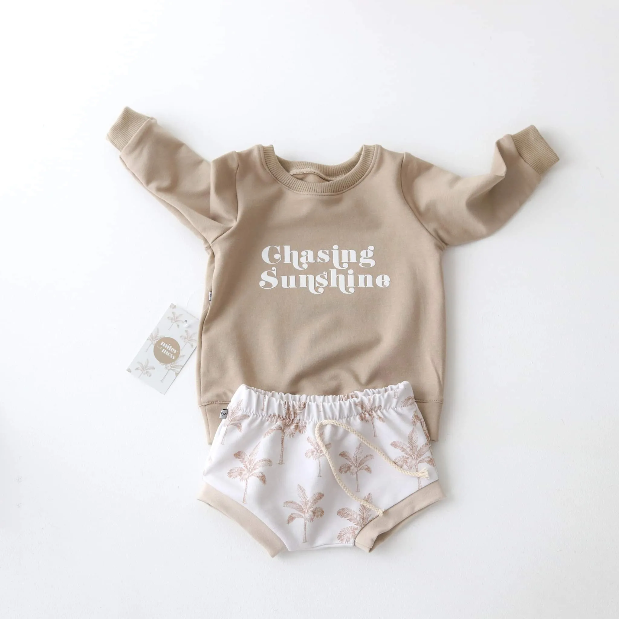 CHASING SUNSHINE Sweatshirt - latte