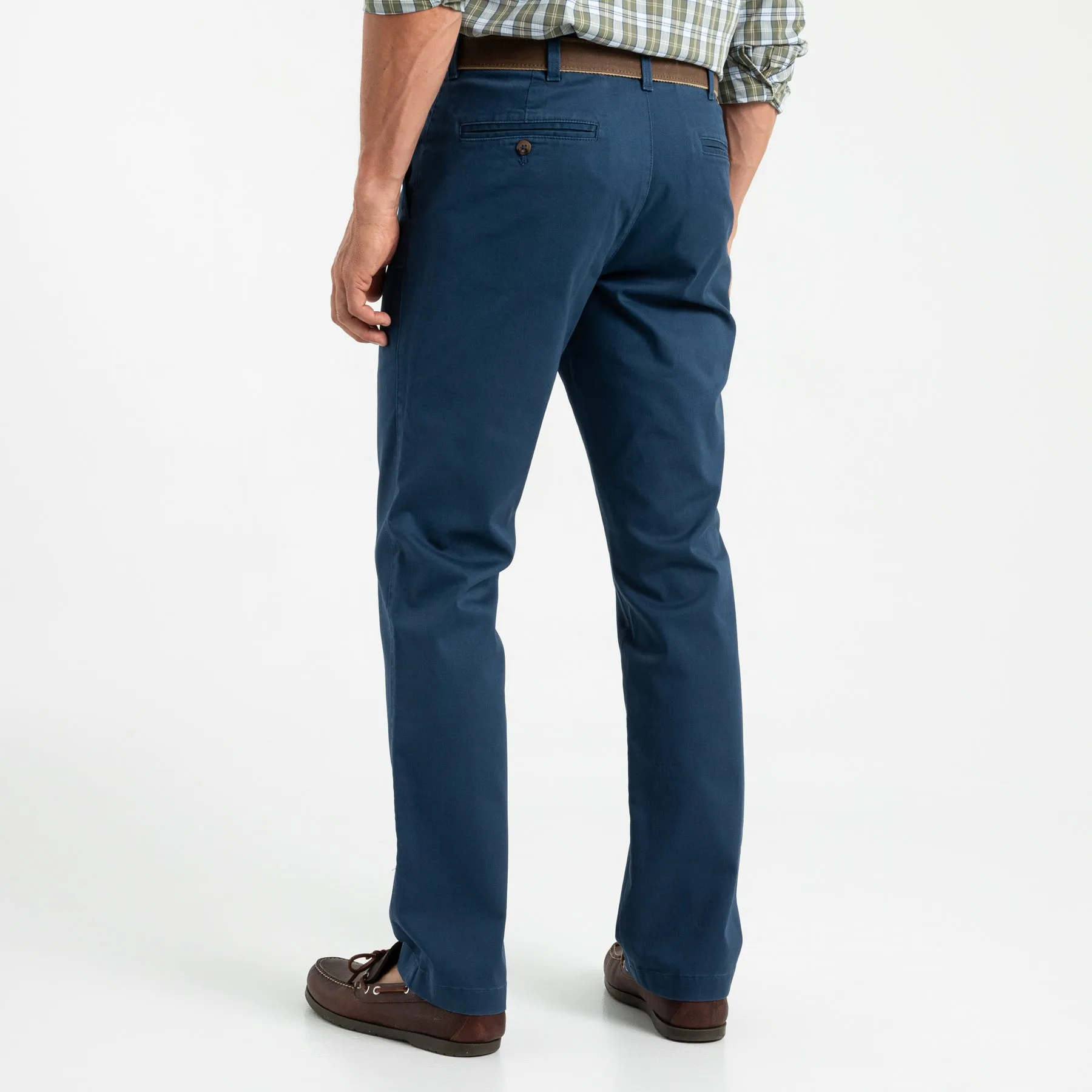 Classic Fit Gold School Chino - Dark Indigo