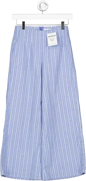 Faithful The Brand Blue La Plage De Mau Pant UK 6