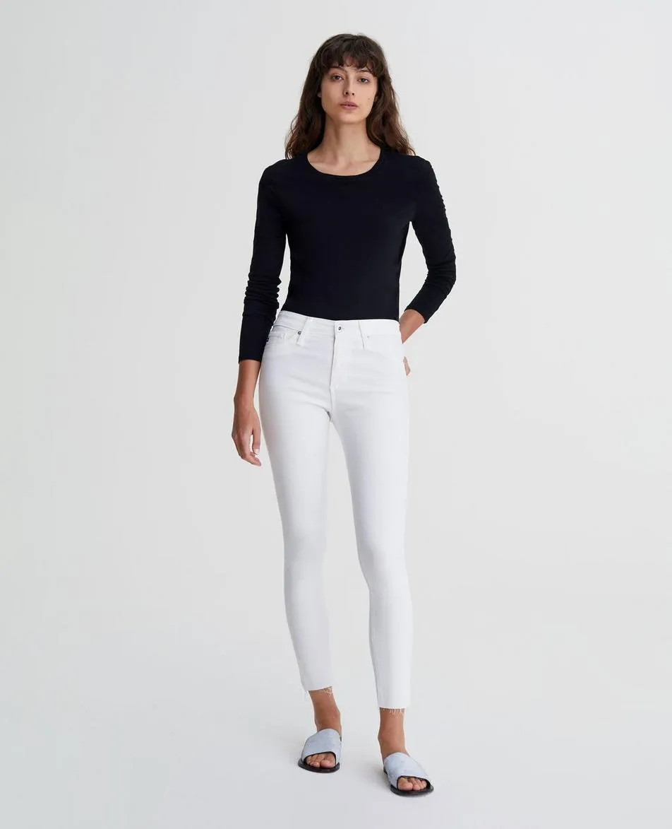 FARRAH SKINNY ANKLE WHITE