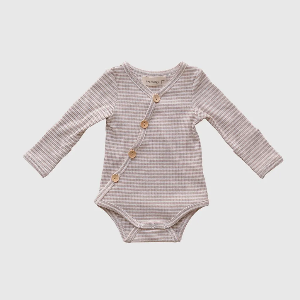 Fawn Stripe Bodysuit