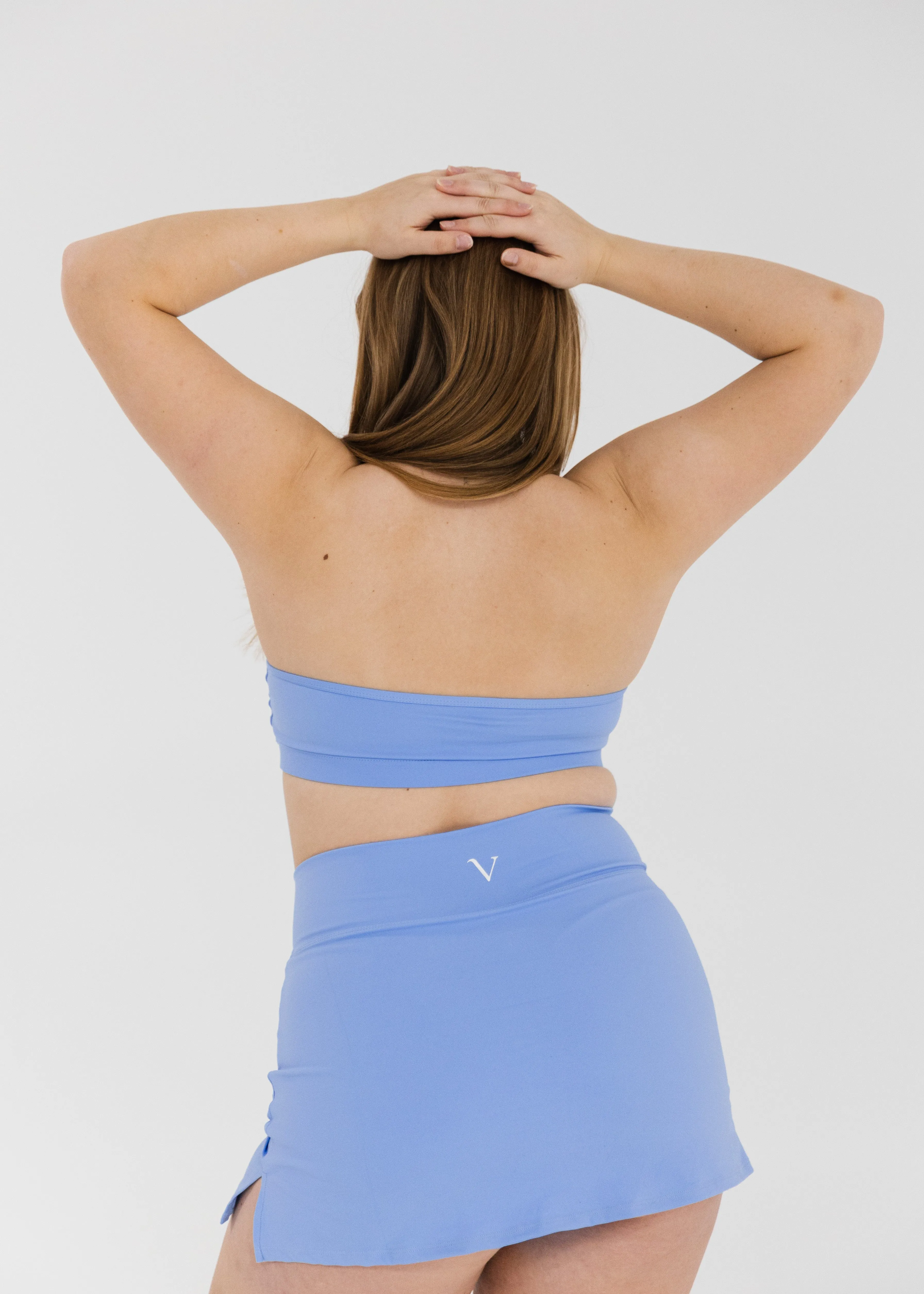 Formfit Move Halter Sports Bra Sky Blue