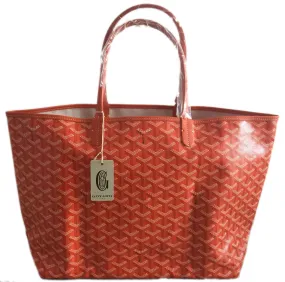 Goyard St.Louis Orange PM Tote (NWT)