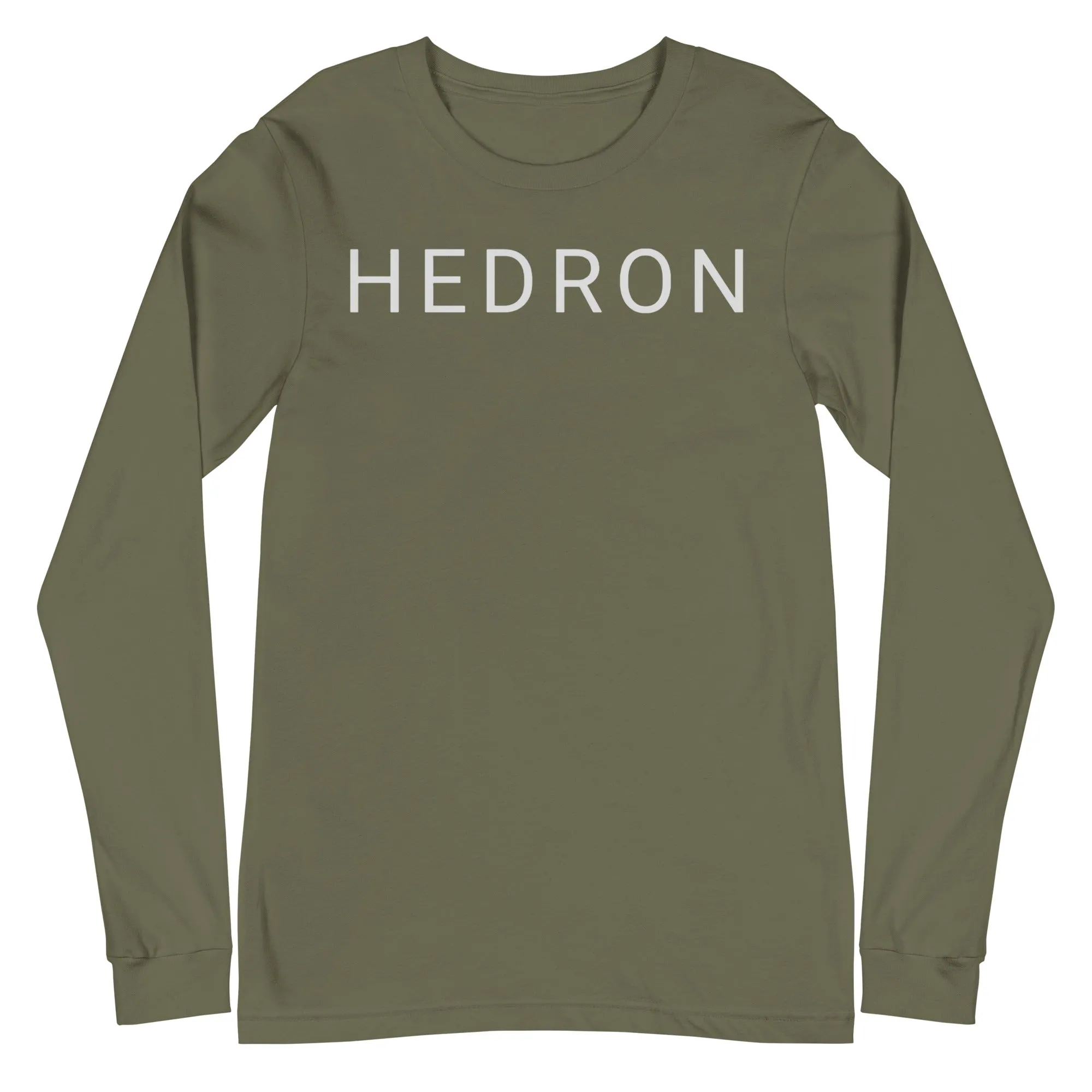 Hedron Unisex Long Sleeve Tee (Front & Back)