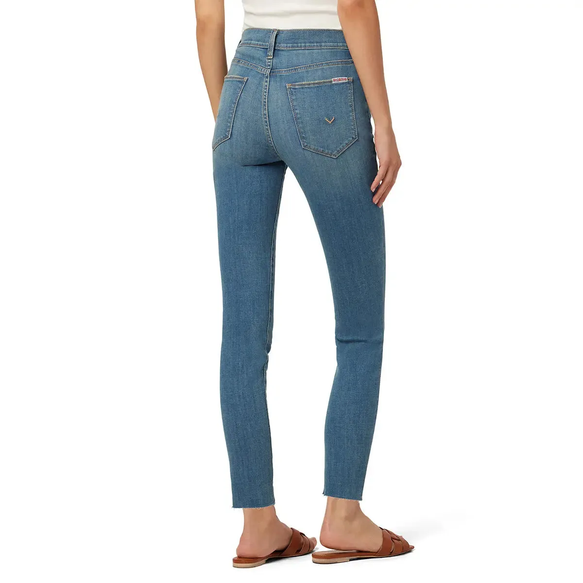 Hudson Women's Blair High Rise Super Skinny Ankle Jeans