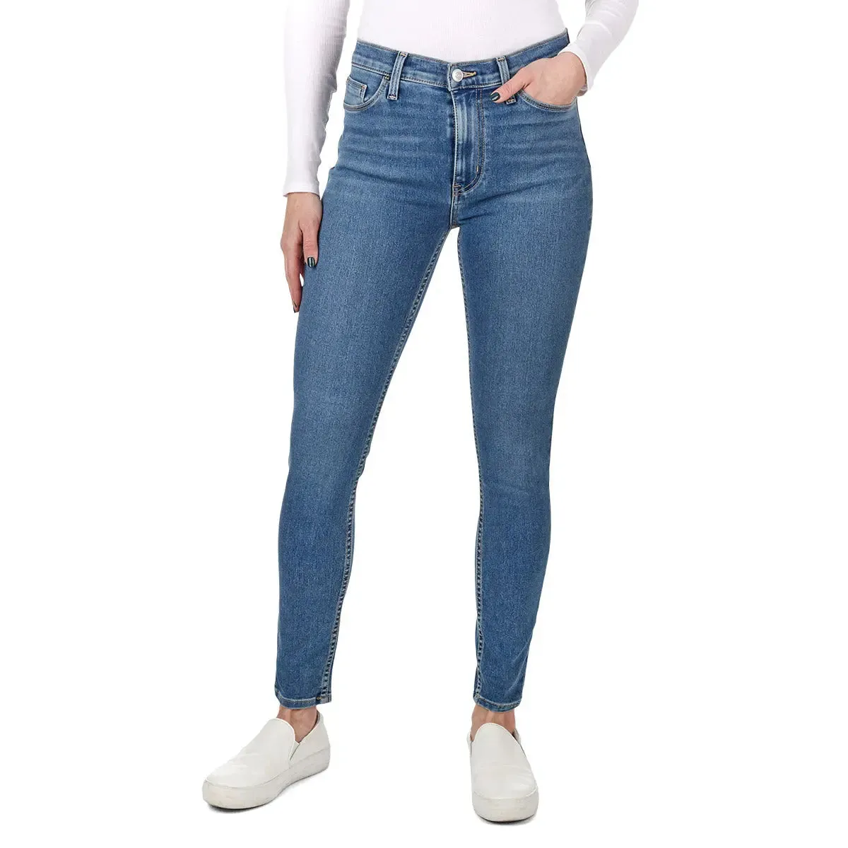 Hudson Women's Blair High Rise Super Skinny Ankle Jeans