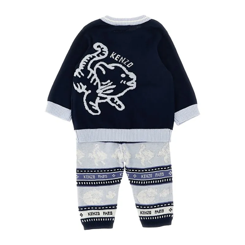 Kenzo Kids Knit   Leggings Suit