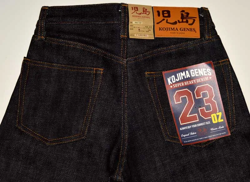 Kojima Genes RNB-108R 23oz Heavyweight Selvedge Denim Regular Straight Jeans