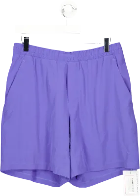 Lululemon Purple Pace Breaker Linerless Shorts UK M