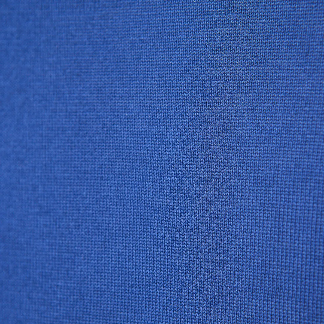 Marine Blue Ribbed T-Shirt