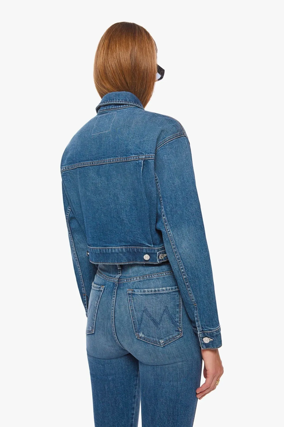 Mother The Out of Pocket Denim Jacket - Morning Chores