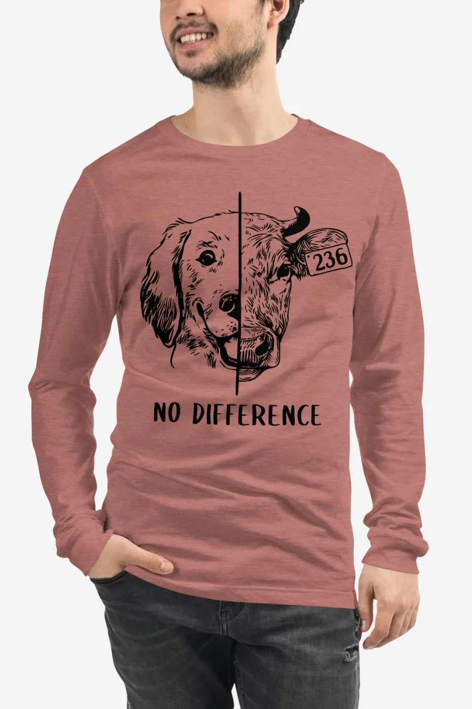 No Difference - Unisex Long Sleeve Tee