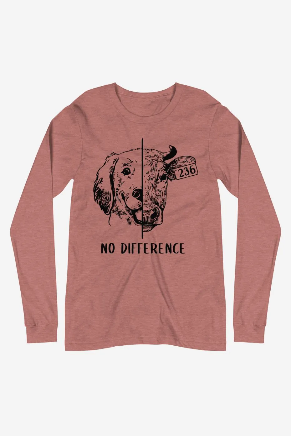 No Difference - Unisex Long Sleeve Tee