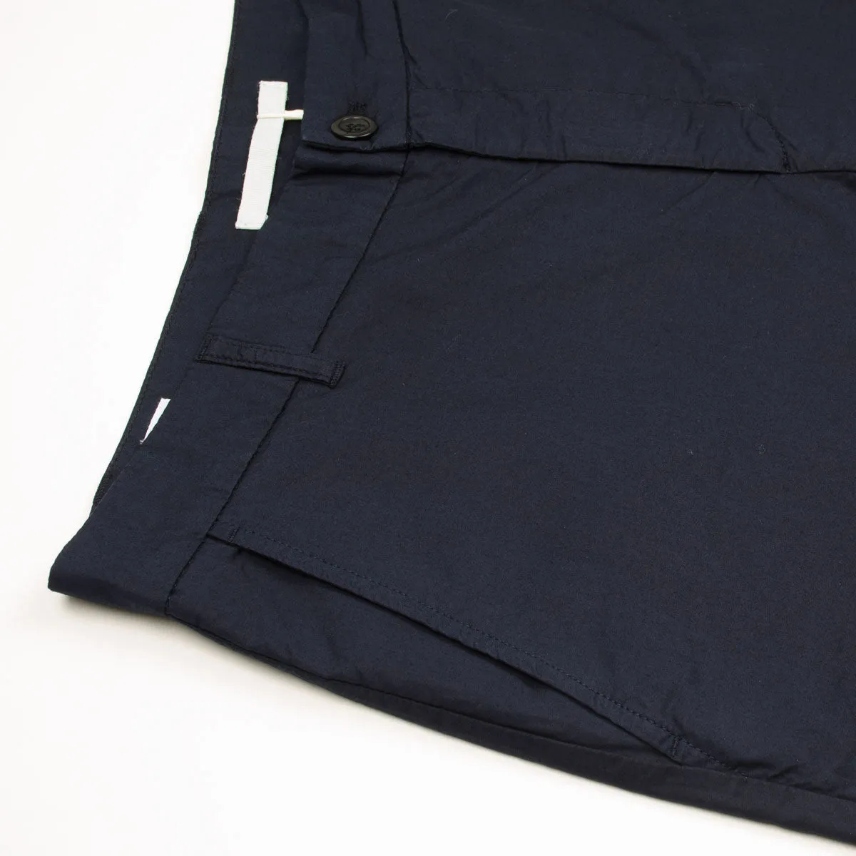 Norse Projects - Andersen Typewriter Flat Front Trouser - Dark Navy