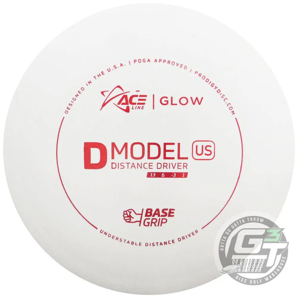 Prodigy Ace Line Glow Base Grip D Model US Distance Driver Golf Disc