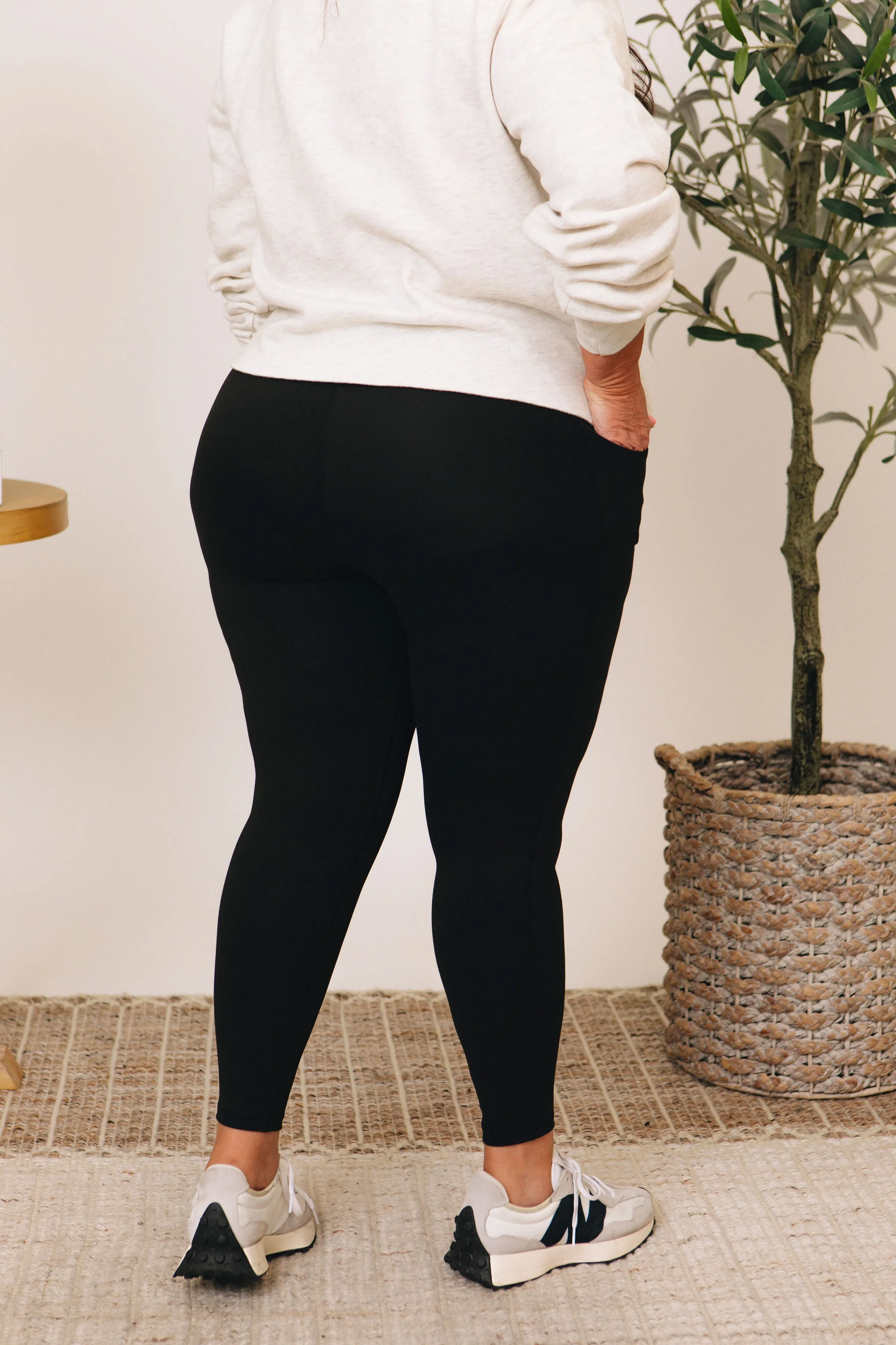 RESTOCKED- High Waisted Solid Knit Leggings (S-3XL)