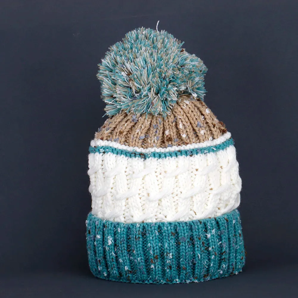 Retro fun Ball stripe Knitted Hat