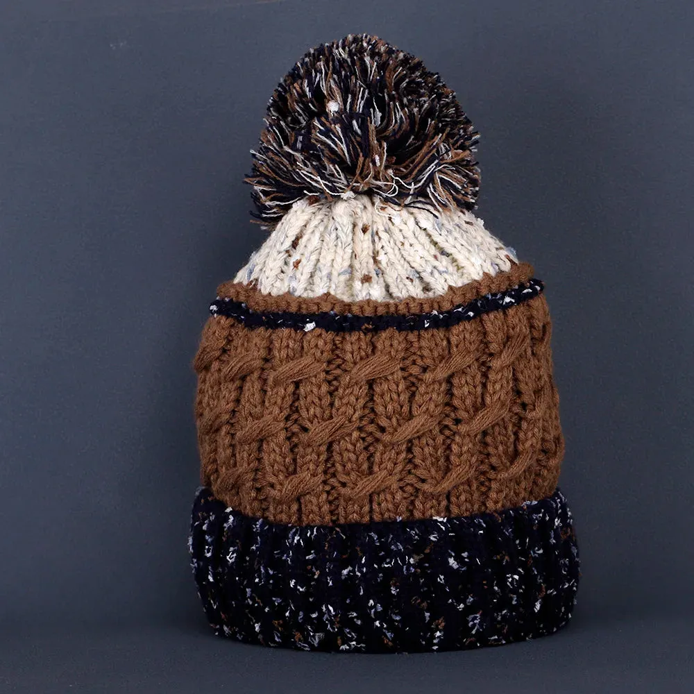 Retro fun Ball stripe Knitted Hat