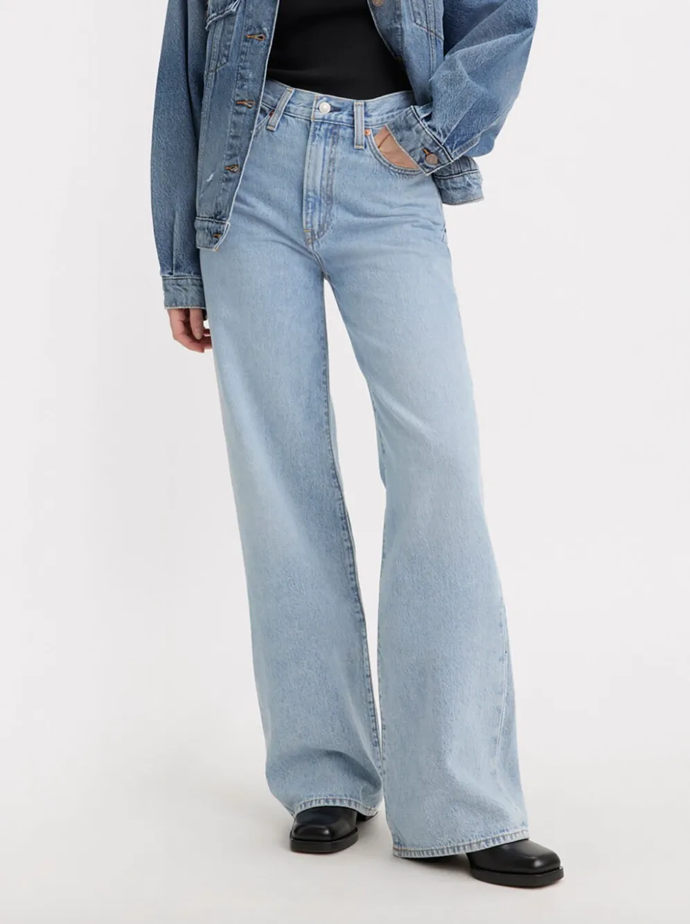 Ribcage Wide Leg Jeans - Far & Wide