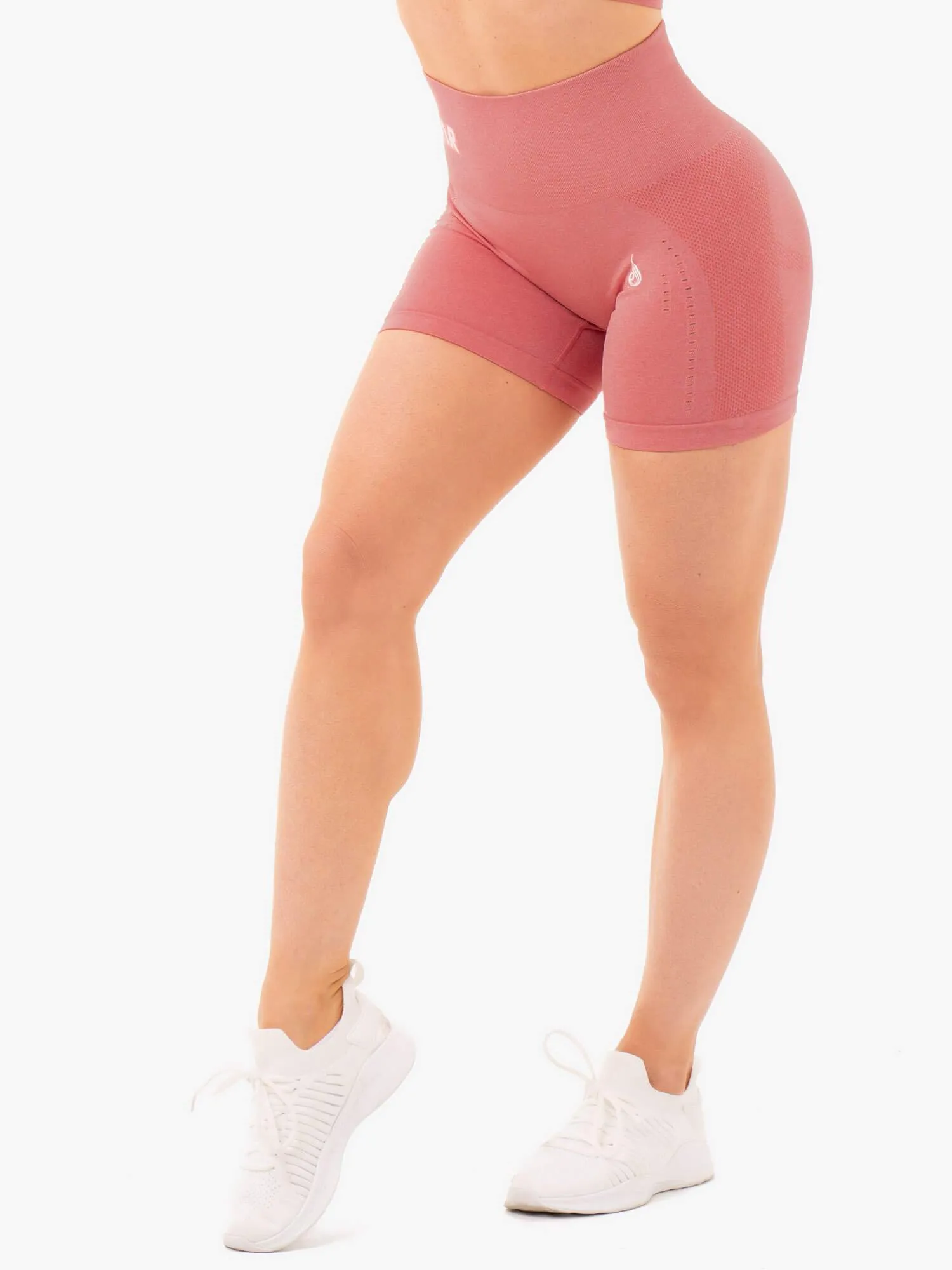 Seamless Staples Shorts - Rose Pink Marl