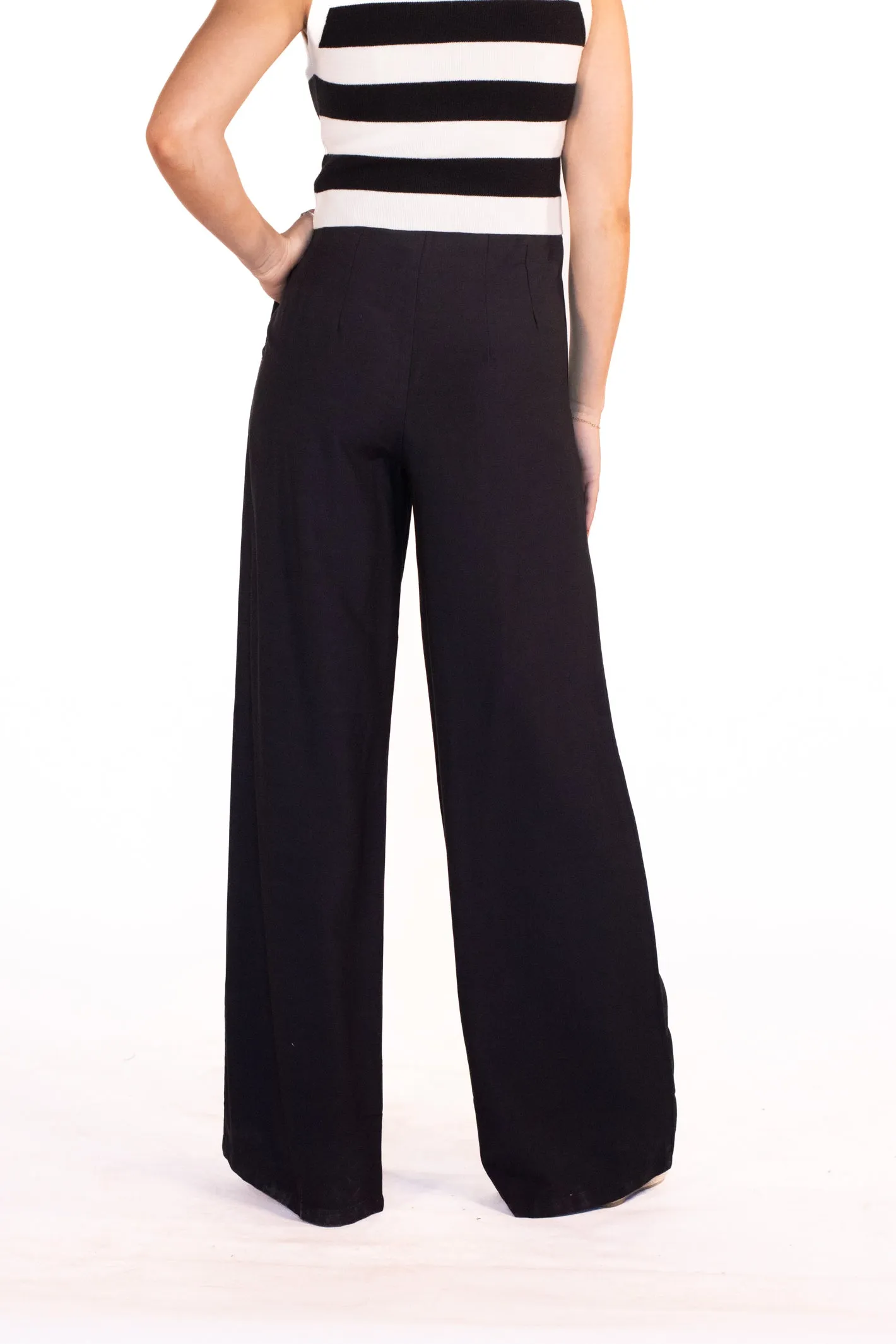 Sophisticated Company Black Trouser