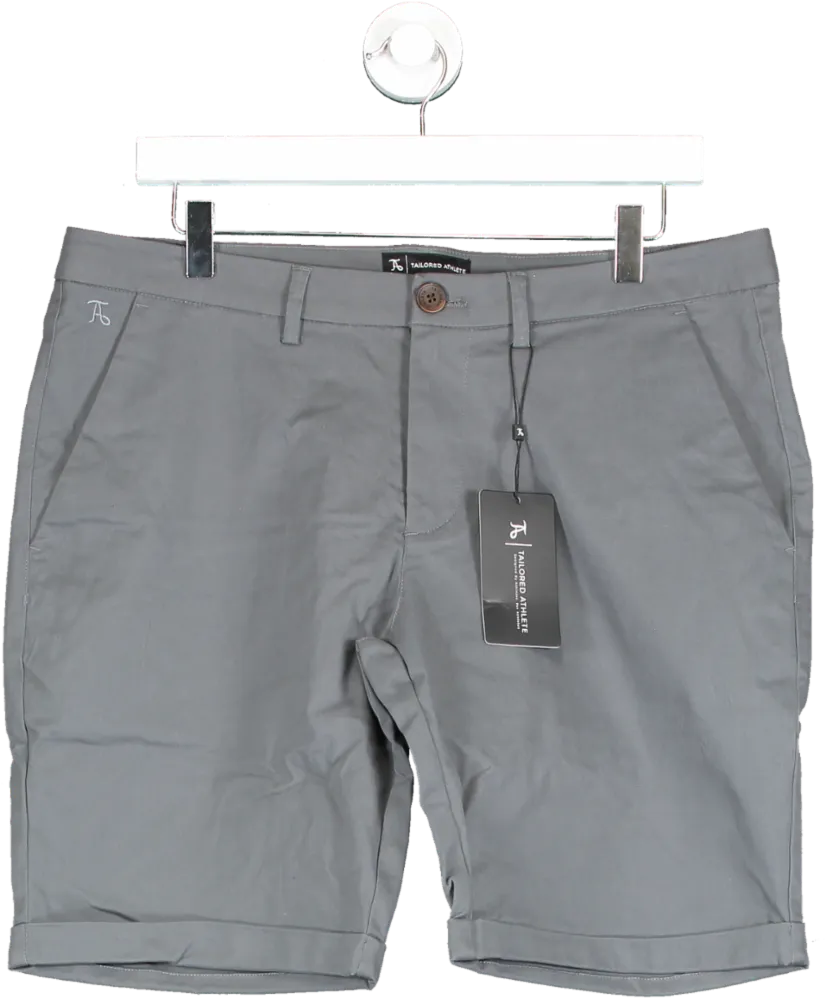 tailored athlete Grey Chino Shorts W34