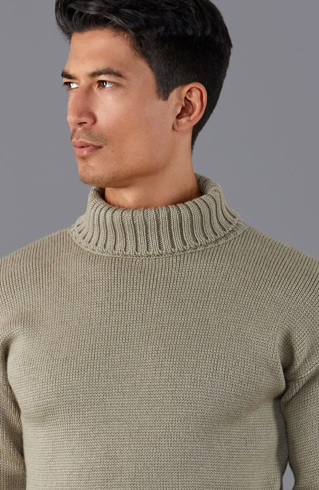 The Modern Submariner - Roll Neck Merino Wool Jumper