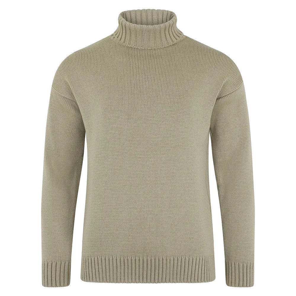 The Modern Submariner - Roll Neck Merino Wool Jumper