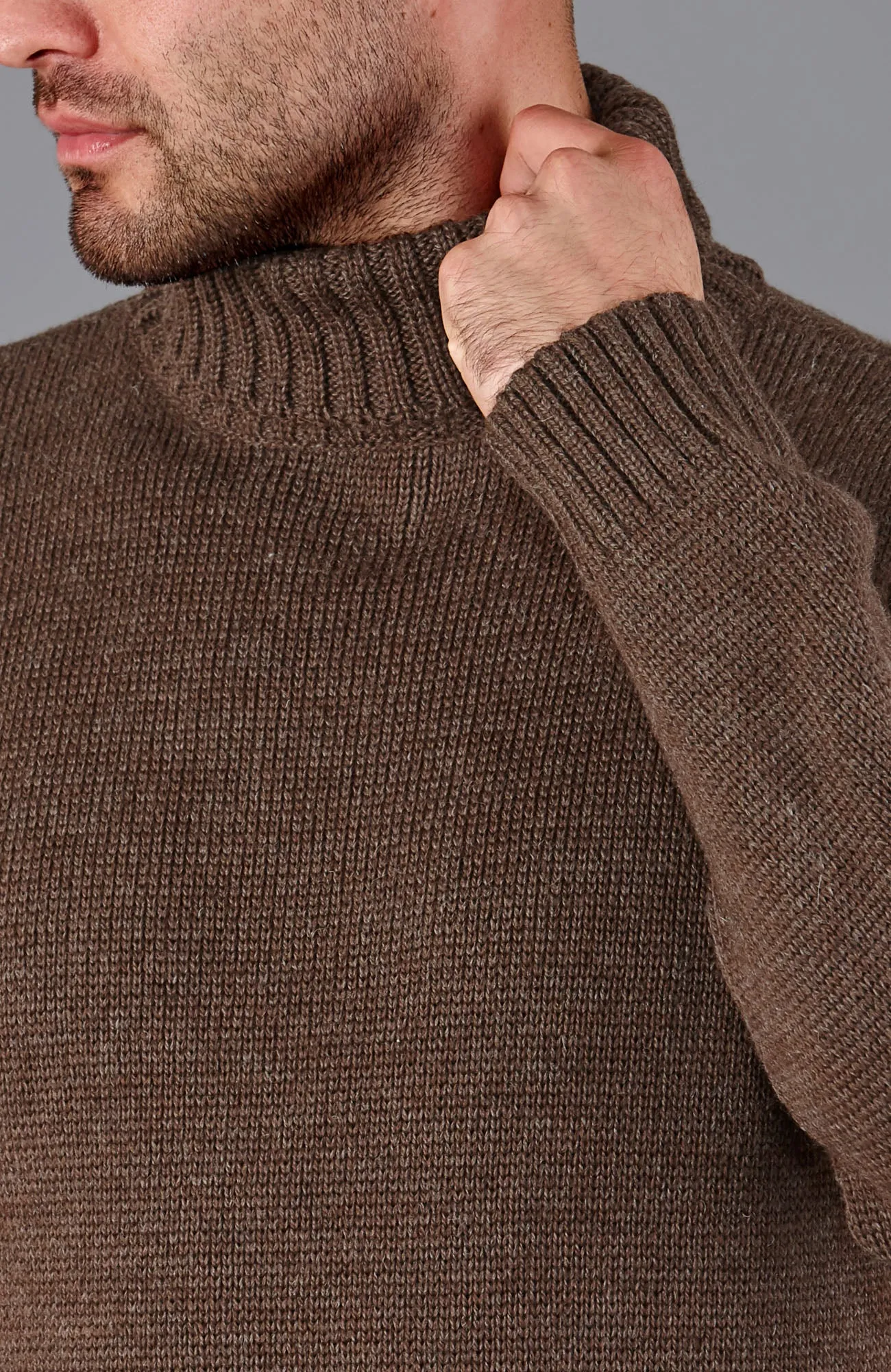 The Modern Submariner - Roll Neck Merino Wool Jumper