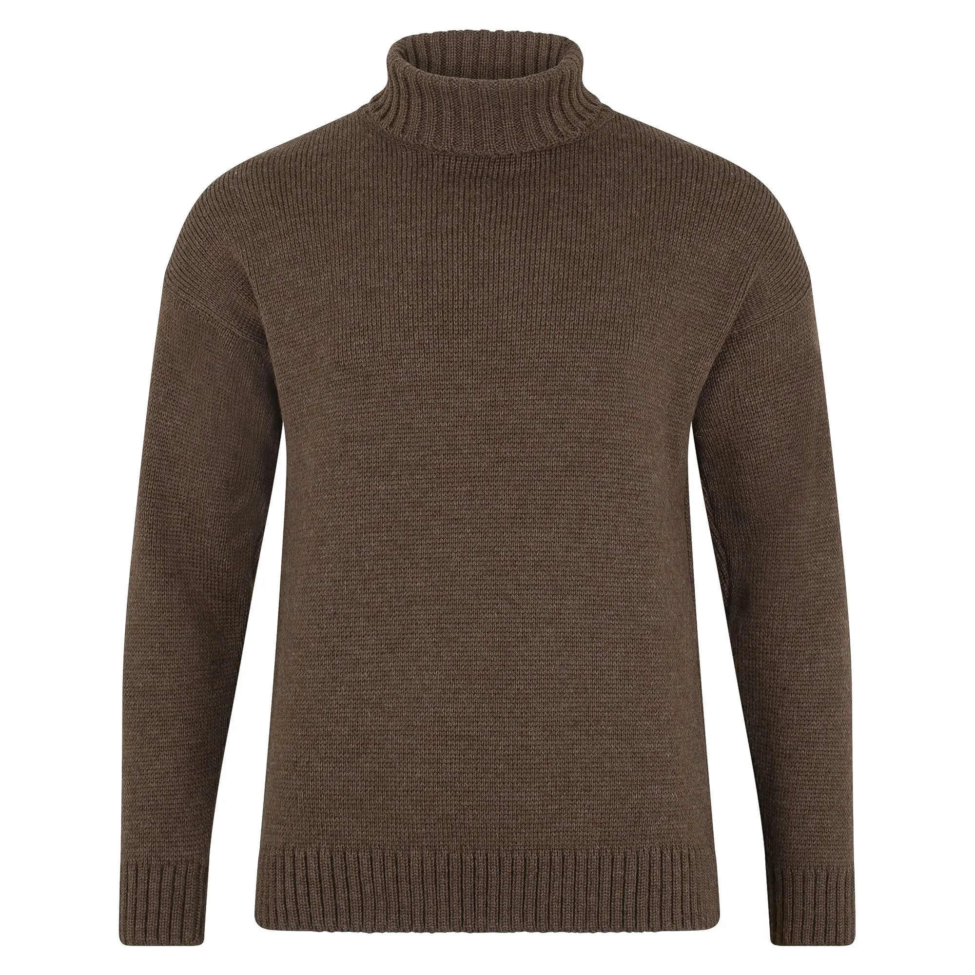 The Modern Submariner - Roll Neck Merino Wool Jumper