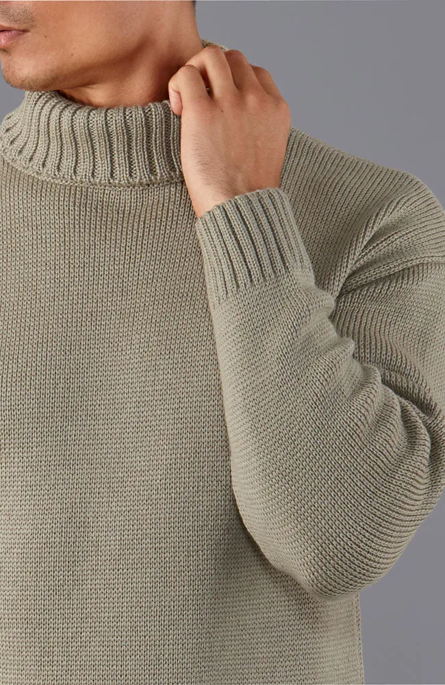 The Modern Submariner - Roll Neck Merino Wool Jumper