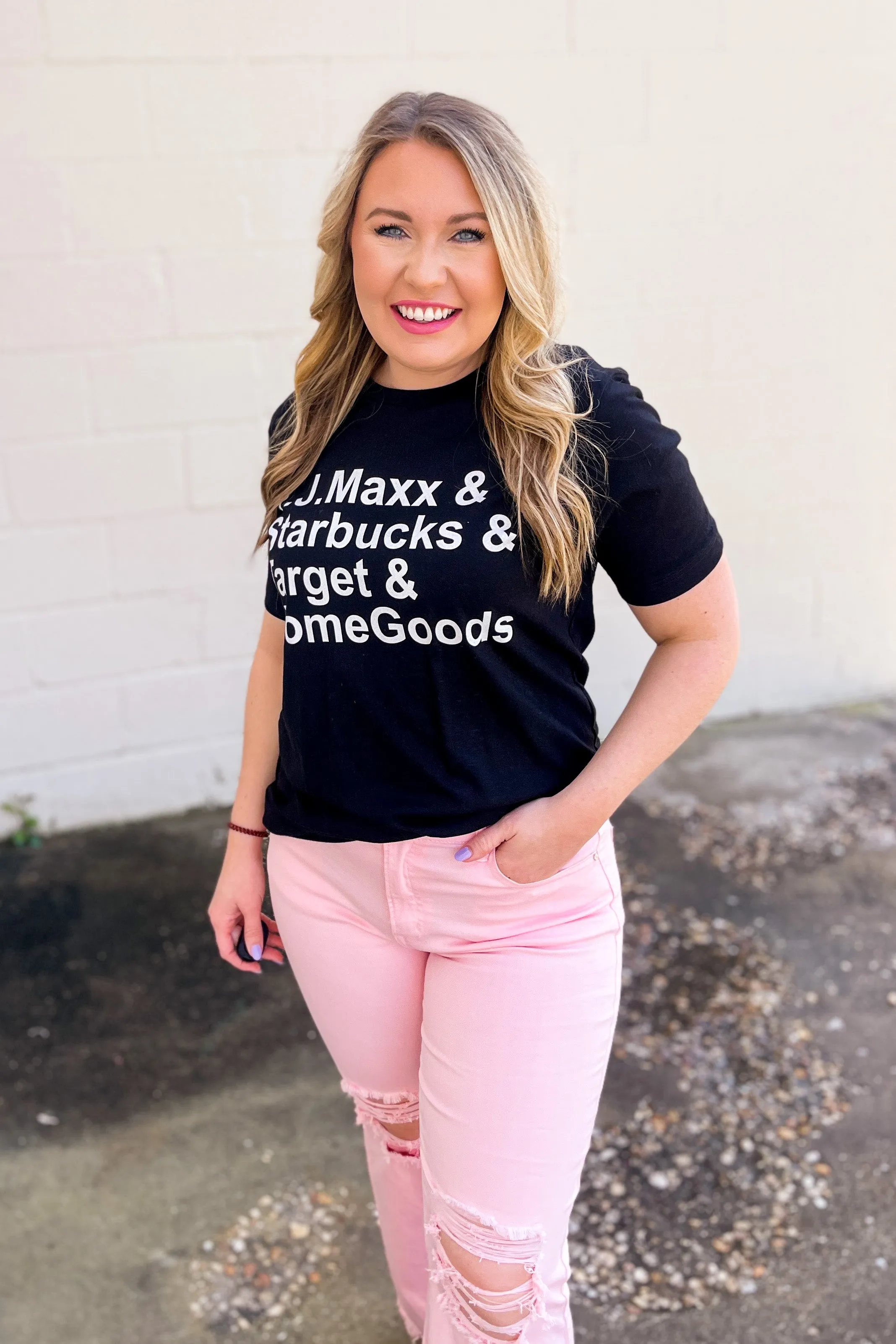 TJ Maxx & Starbucks & Target & Home Goods Tee