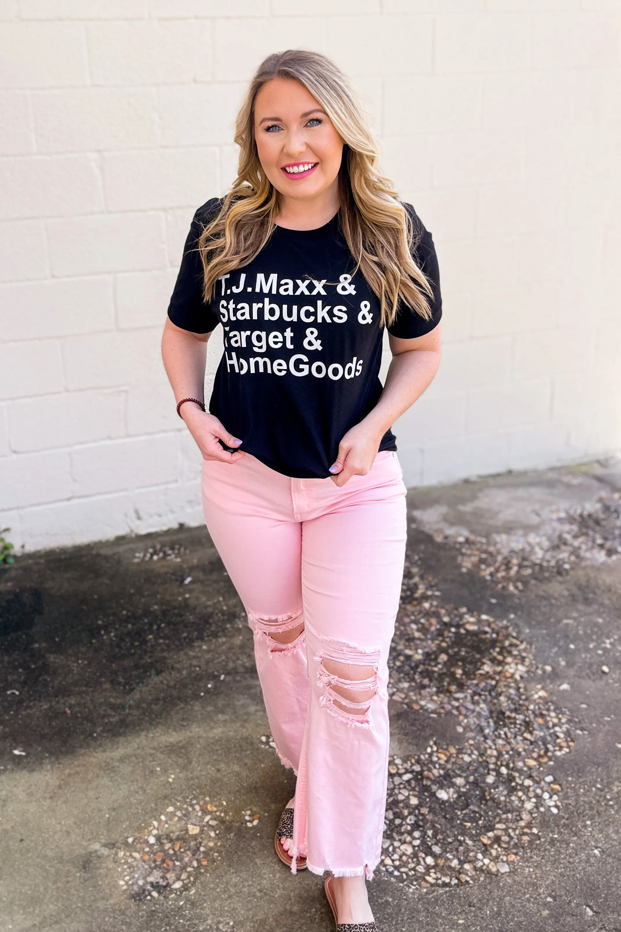 TJ Maxx & Starbucks & Target & Home Goods Tee